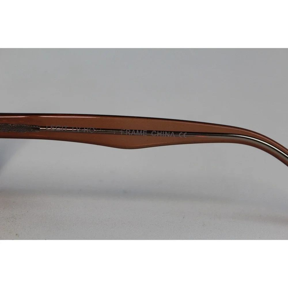 LEGIT LV-HOLIDAY Eyeglass Frames Brown Full Rim 48-16-130